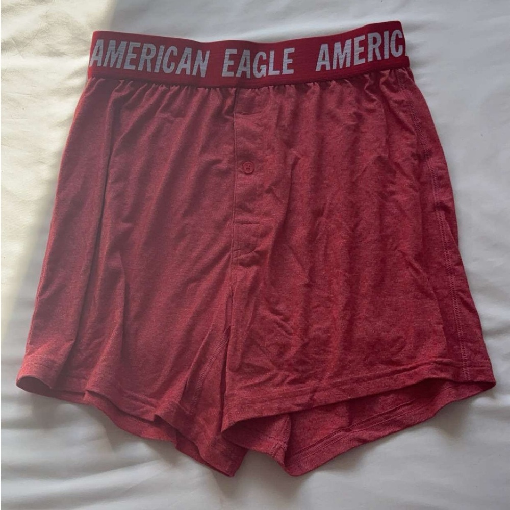 American Eagle Red Boxers